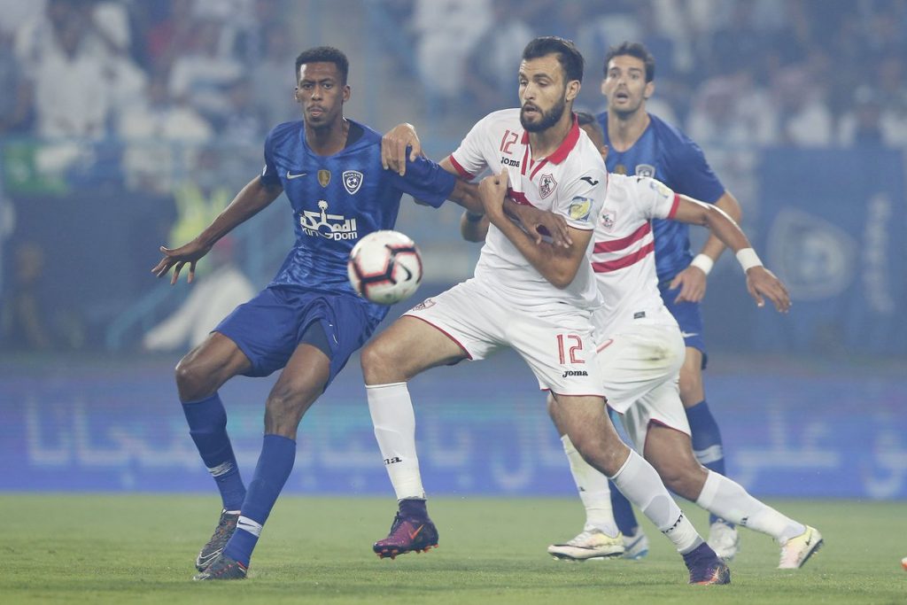 الشوط الأول.. تقدم الشباب السعودي على الزمالك بهدف نظيف بكأس الملك سلمان 1 Do2AXdgU8AA9ERO1690819324