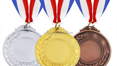 Gold Silver Bronze Award Medals Sports Style1689363783