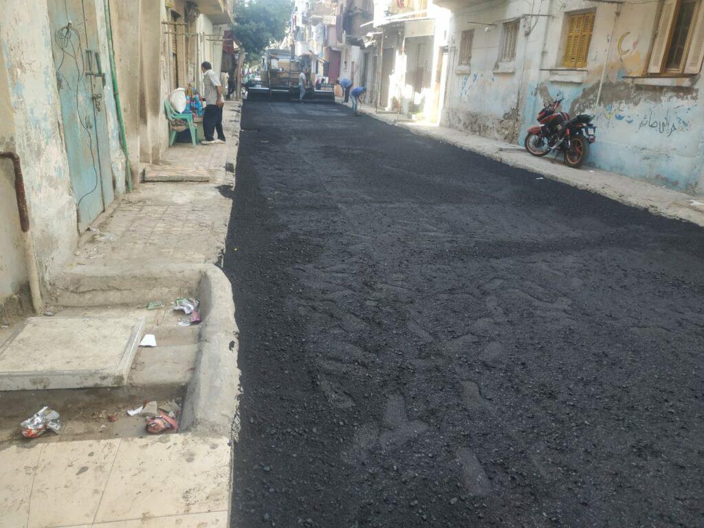 الإسكندرية: تخصيص 7.4 مليون جنيه لرصف الطرق هذا العام.. والانتهاء من 14 شارعًا 1 IMG 20220923 WA0028