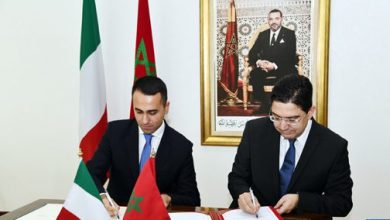 Signature Convention Maroc Italie1688589423