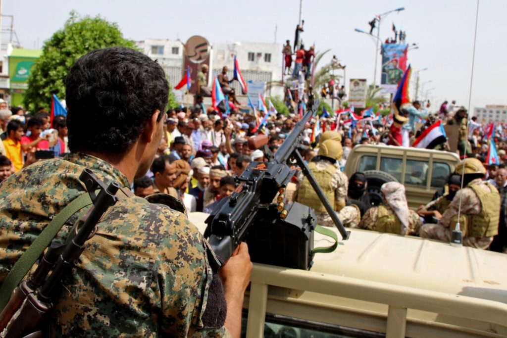 الأمم المتحدة تضع روشتة من ثلاثة عناصر أساسية لإنهاء الصراع في اليمن وإحلال السلام 1 separatists aden001