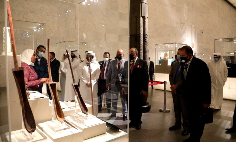 المتحف القومي للحضارة يستقبل وزراء الإعلام العرب