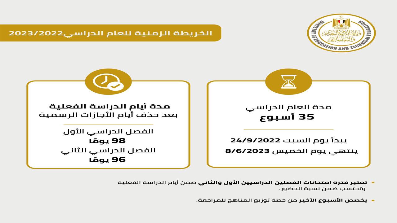 موعد بدء الدراسة1689158586