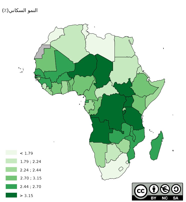 النمو السكاني افريقيا1692791702