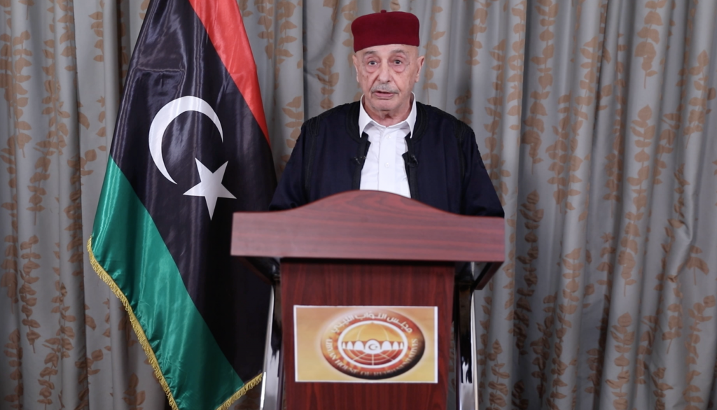 عقيلة صالح يؤكد ضرورة تشكيل حكومة موحدة في ليبيا مهمتها الأساسية إجراء الانتخابات وفقاً لإرادة الشعب 1 عقيلة صالح1691004063