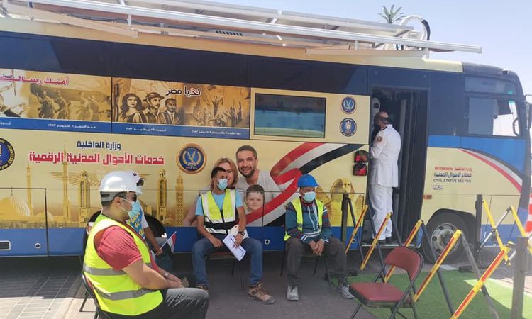 "التخطيط" تطلق وحدات تكنولوجية متنقلة جديدة لتقديم خدمات التوثيق والتوكيلات ببورسعيد وجمصة وبلطيم ورأس البر 1 1628687607 01691598782