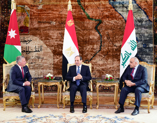 102451 قمة ثلاثية بين زعماء مصر والأردن والعراق لتعزيز التعاون (3)1692095344