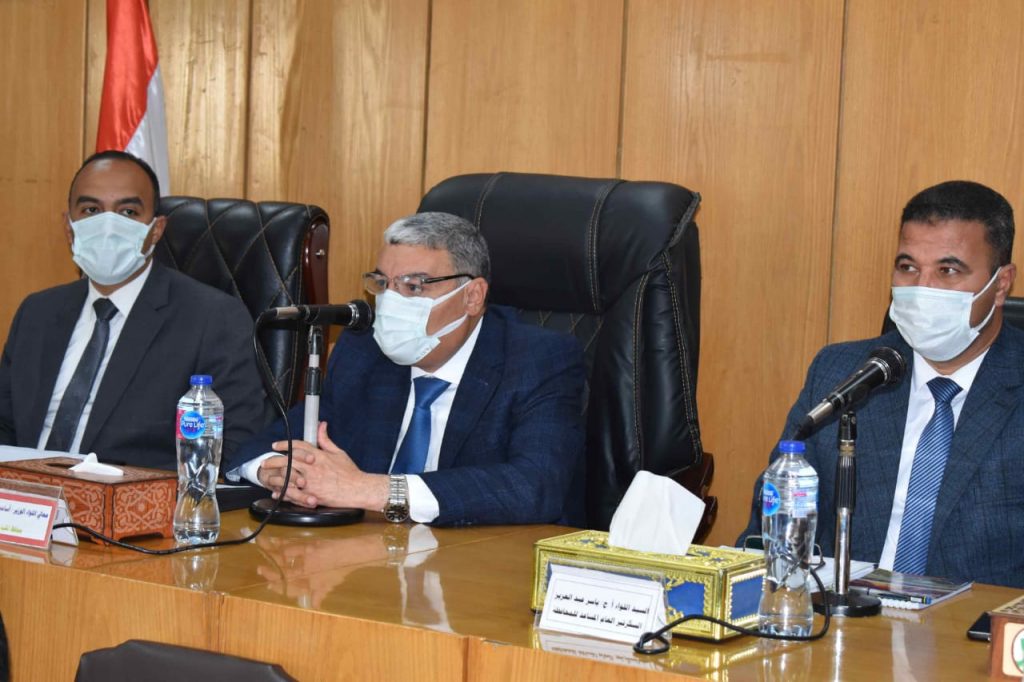 محافظ المنيا يوجه الأجهزة التنفيذية بالمتابعة الميدانية للمشروعات الخدمية 1 1212 31692871623