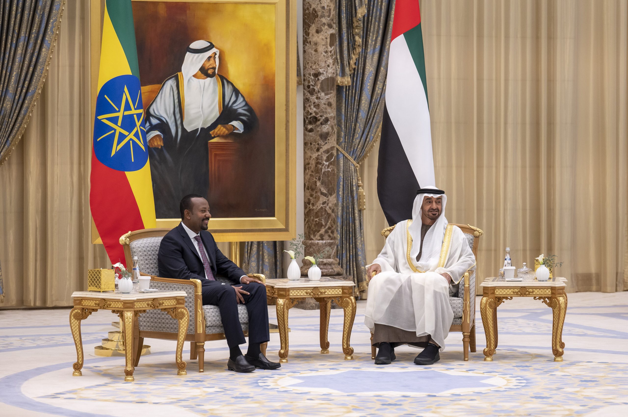 رئيس الإمارات ورئيس وزراء إثيوبيا يبحثان في أديس أبابا تعزيز علاقات التعاون بين البلدين والتطورات الإقليمية 1 19417213202009492821692378303 scaled