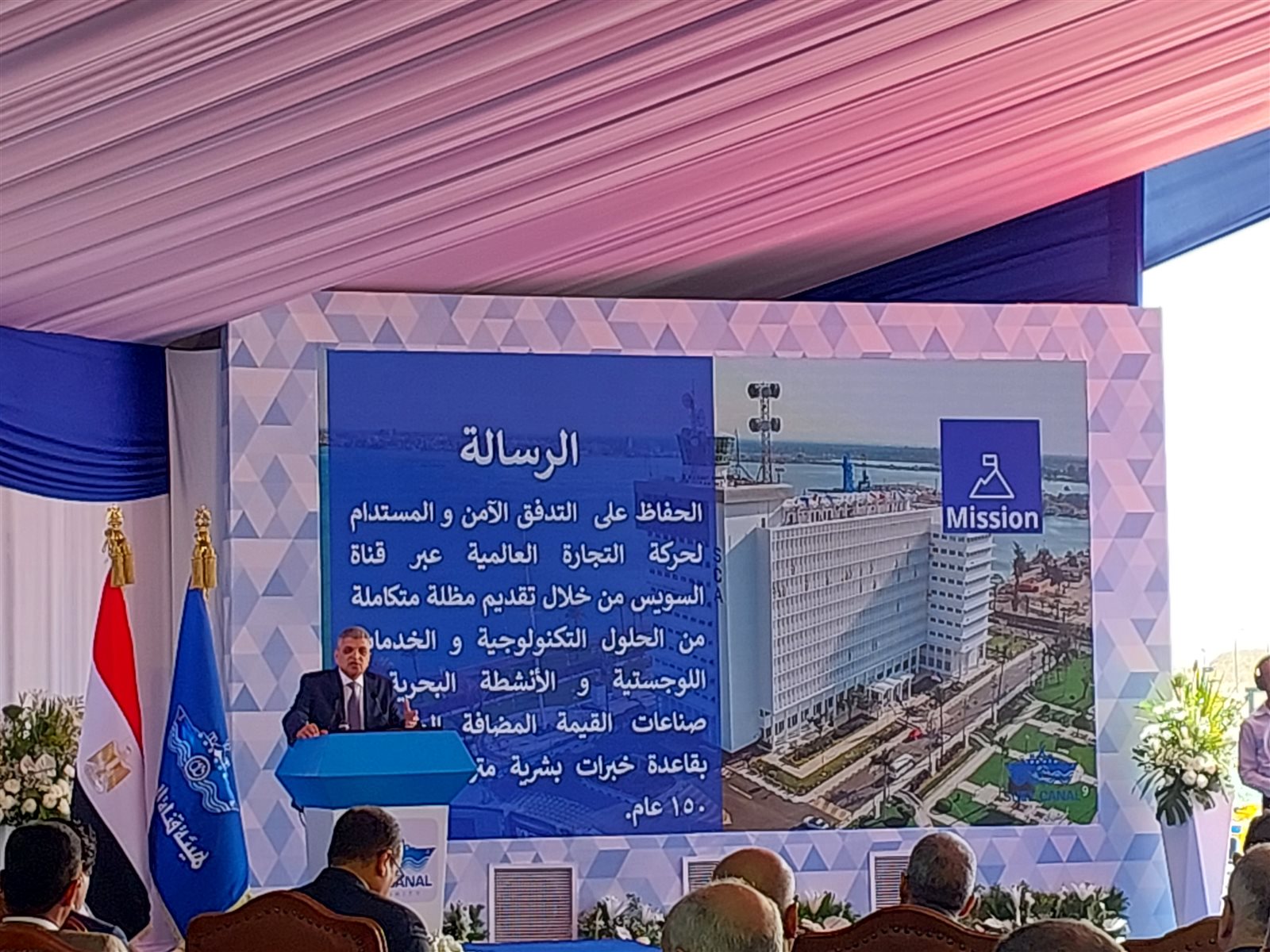 (الجمهورية): "تطوير طموح" لقناة السويس للحفاظ على التدفق الآمن والمستدام لحركة التجارة العالمية 1 3001691899383