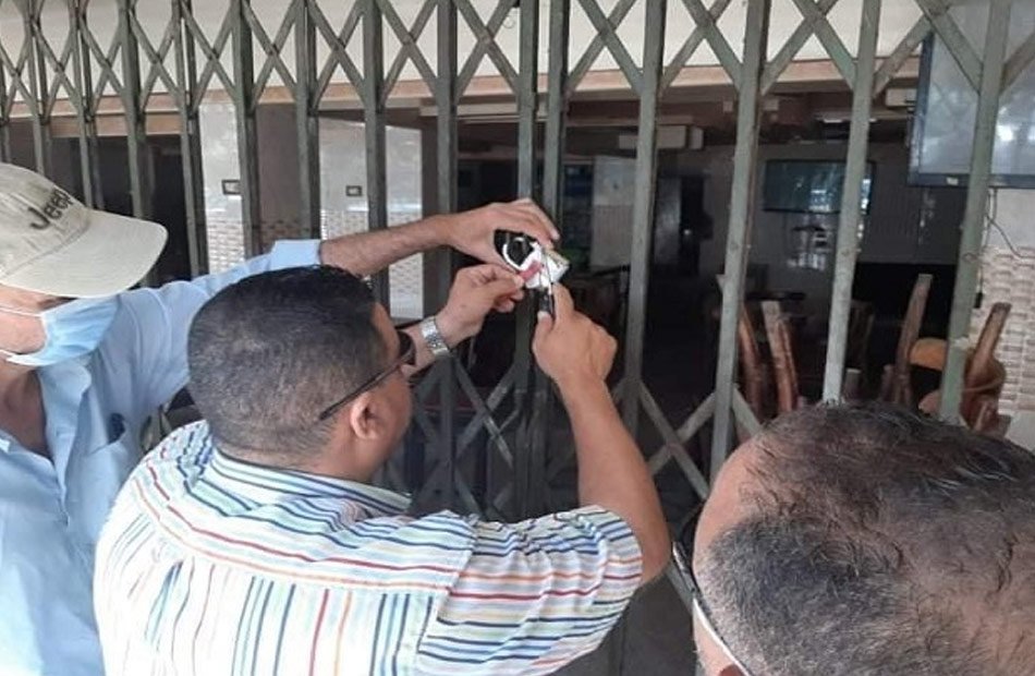 إغلاق منشآت مخالفة وإزالة إشعالات خلال حملات رقابية بالإسكندرية 1 elaosboa245611691743503