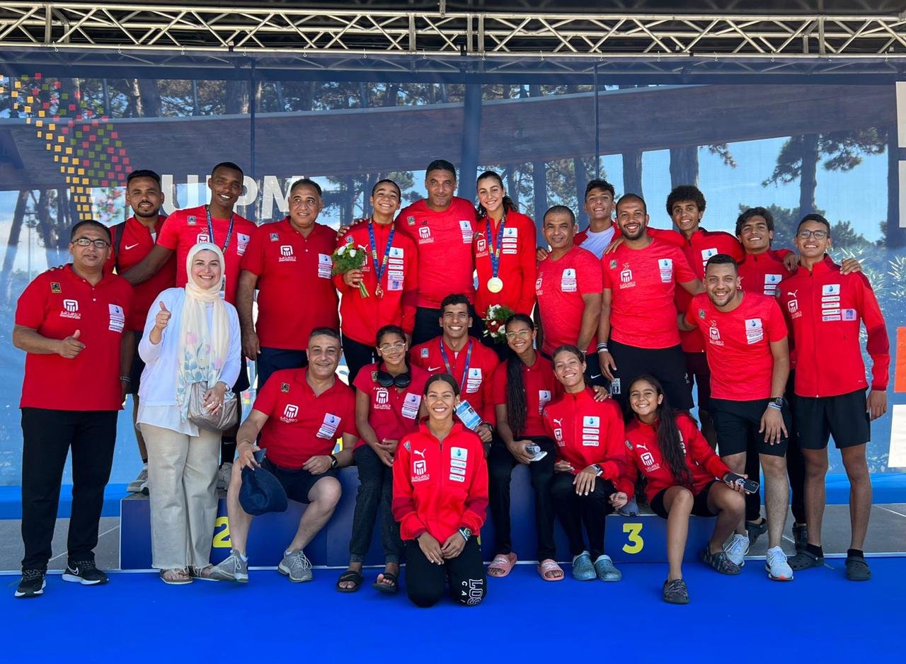 اللجنة الأولمبية تهنئ اتحاد الخماسي الحديث بذهبية منتخب الرجال ببطولة العالم في إنجلترا 1 elaosboa763581693169162