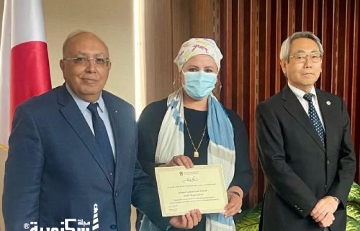 رئيس الجامعة المصرية اليابانية يكرم 4 لحصولهم على شهادة دولية بمعايير التقارير المالية 1 medium 2021 10 04 f7d5be85151691318403