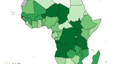 النمو السكاني افريقيا1691406303