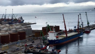 سفينة الشحن الروسية اسبرطة اثنان تتزود بالوقود في تركيا عقب عودتها من طرطوس 22 تشرين الثاني 20181691236863