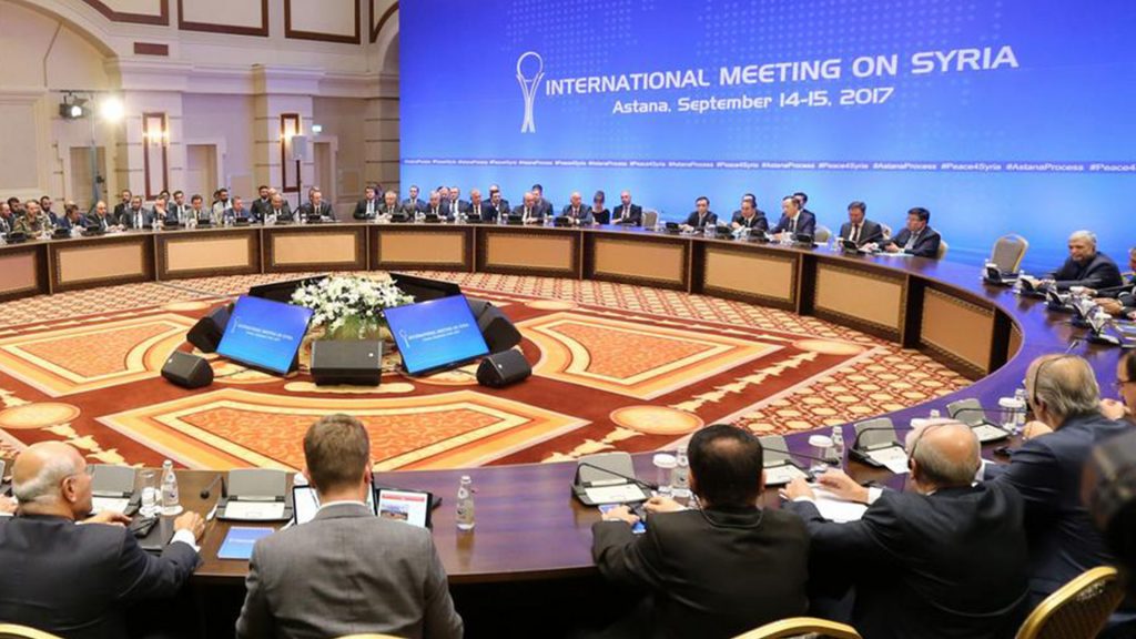 موسكو: الاستعدادات جارية لعقد اجتماع مجموعة أستانا بشأن سوريا 1 اجتماعات سابقة لأستانا في العاصمة الكازاخية نور سلطان متداول1695218286