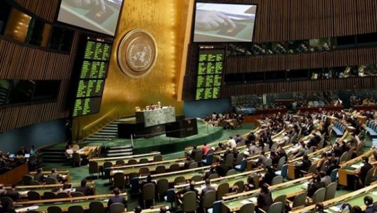 الجزائر تؤكد ضرورة تنشيط أعمال الجمعية العامة الأممية لتصبح أكثر فاعلية ومردودية 1 0c9441d8c7e147687045035260900a8e XL1693695302