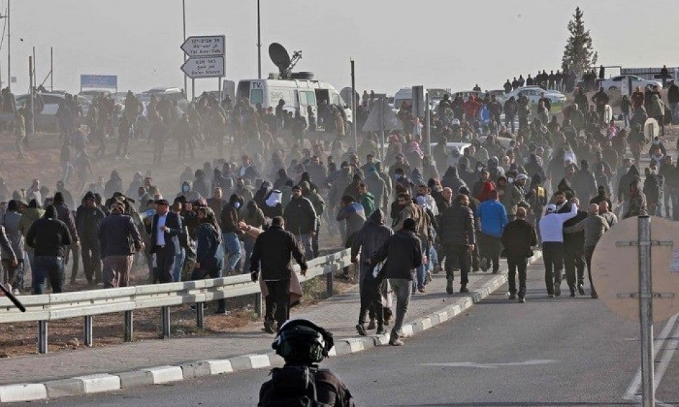 إصابات في صفوف الفلسطينيين جراء قمع الاحتلال الإسرائيلي مسيرة كفر قدوم شرق قلقلية 1 164208453801693570204