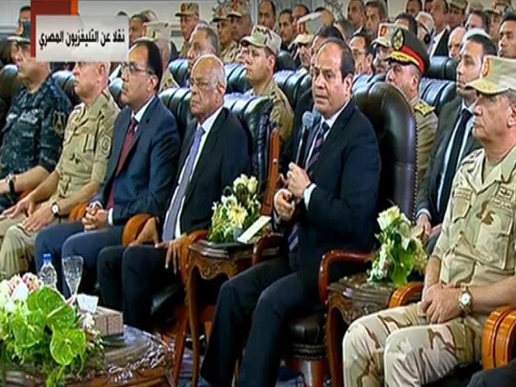 السيسي يشهد جلسة حوارية حول دور البنوك التنموية في تحريك القطاع الخاص للاستثمار بالبنية التحتية 1 2019 5 5 12 3 19 3771695633484
