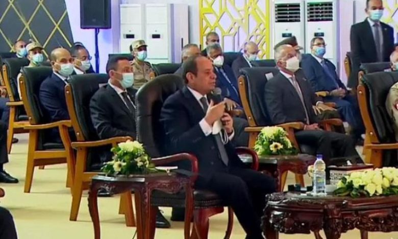 الرئيس السيسي يشهد اصطفاف معدات الدعم والإغاثة والمساعدات الإنسانية للأشقاء في ليبيا 1 3098451694602804