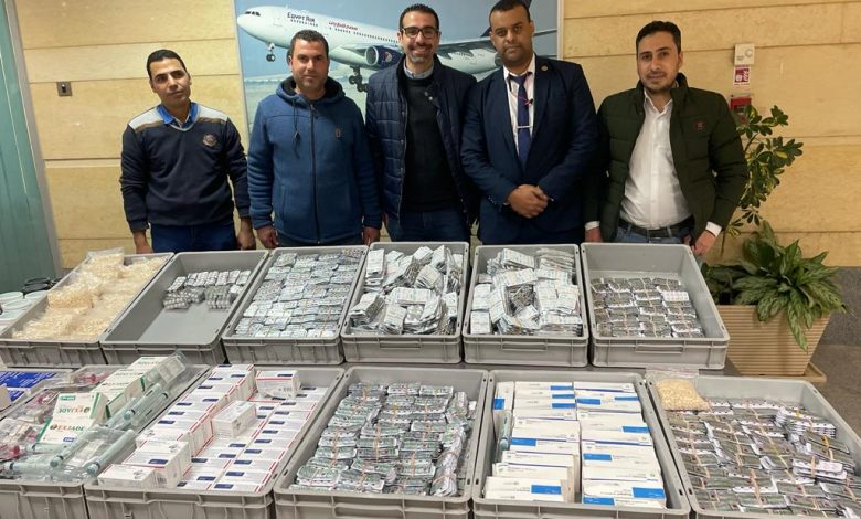 بحوزتهم أقراص مخدرة بـ 40 مليون جنيه .. "الداخلية" تضبط تشكيلا عصابيا لتصنيع العقاقير المخدرة 1 891694164563