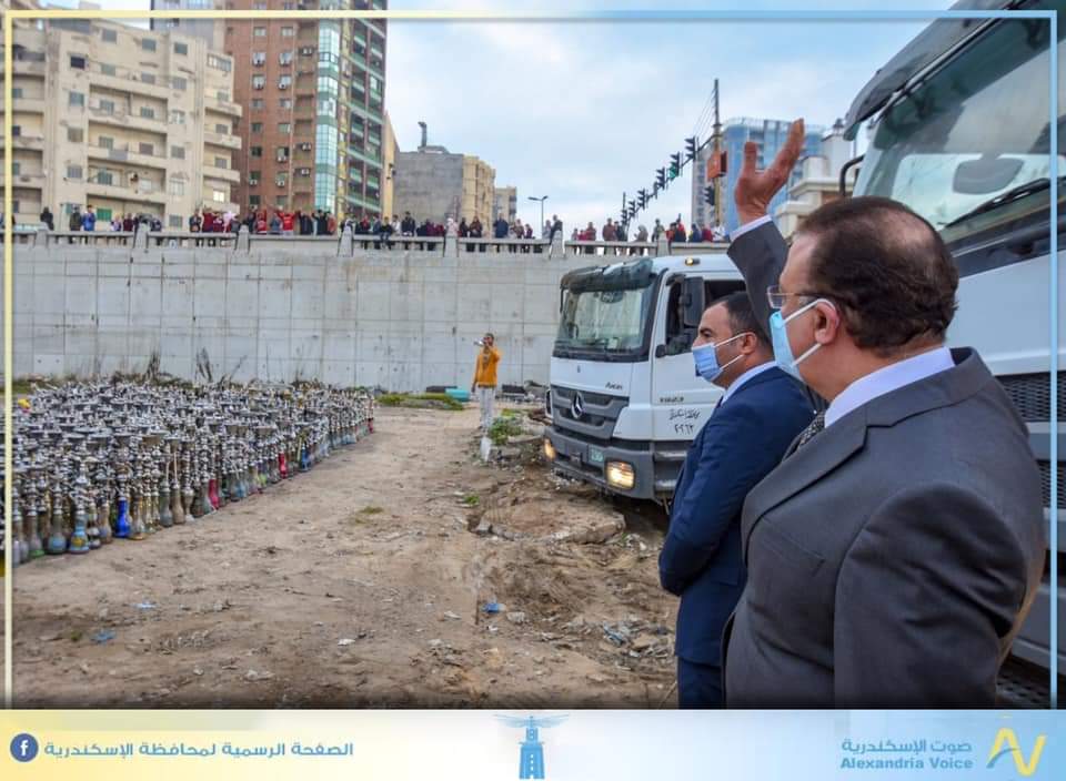 محافظ الإسكندرية يوجه بتكثيف الحملات لإزالة الإشغالات التي تعوق حركة المرور والمشاه 1 IMG 20210203 WA00011695453243