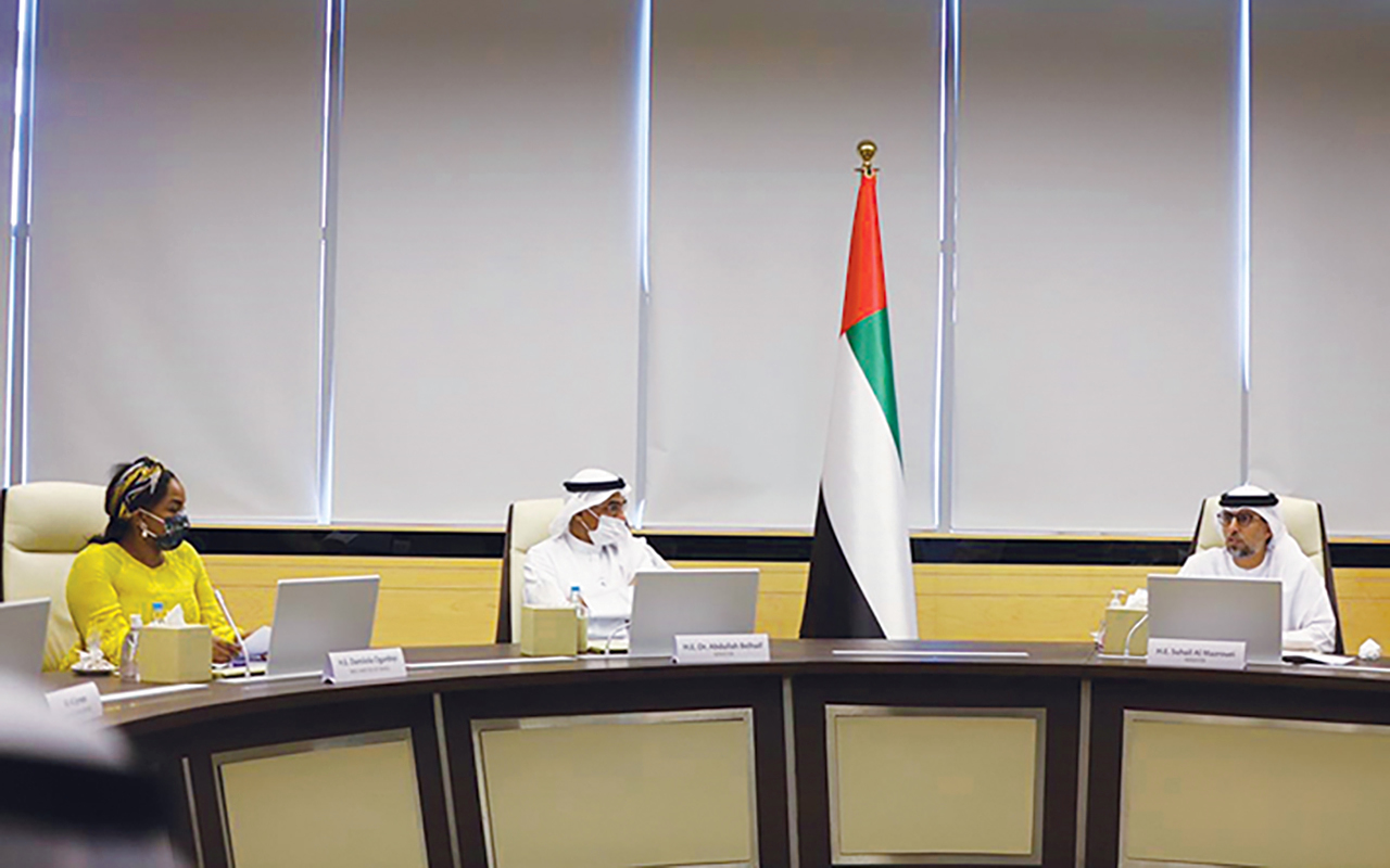 الإمارات تبحث مع كينيا ومالاوي سبل التوصل إلى الحلول المنشودة خلال مؤتمر "COP28" 1 image1695137103