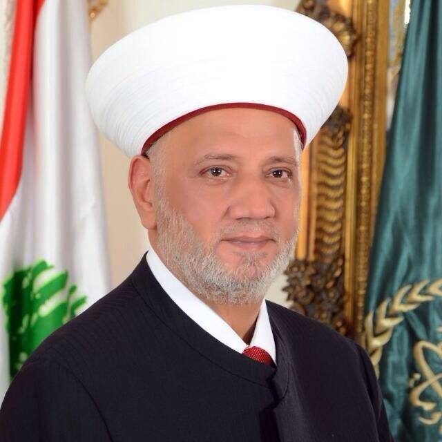 مفتي لبنان يقف على مسافة واحدة من جميع المرشحين لانتخابات المجلس الشرعي الإسلامي 1 mofti1695644223