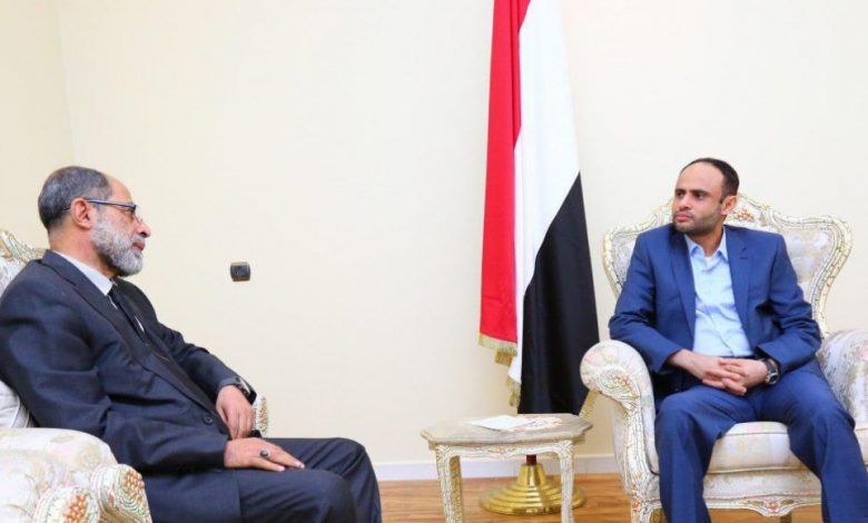 رئيس المجلس السياسي الأعلى يلتقي وزير الشباب والرياضة 1130x5801694711703