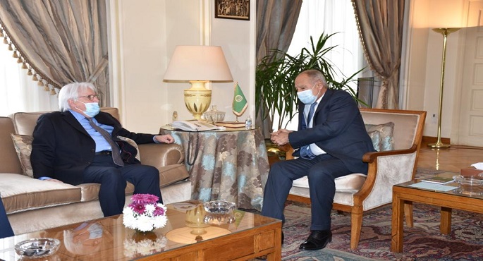 أبو الغيط والأمينة التنفيذية للـ"الأسكوا" يحذران من خطورة استمرار الحرب على غزة 1 أبوالغيط ومارتن جريفيث 11698765363