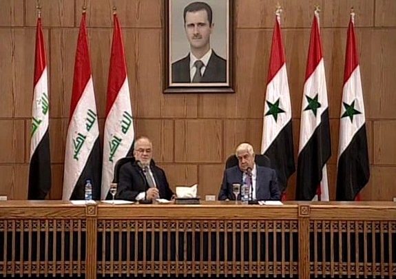 وزيرا خارجية لبنان وسوريا يؤكدان الرفض القاطع لمحاولات تهجير الفلسطينيين أو تصفية قضيتهم 1 المعلم والجعفري