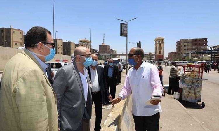 محافظ بني سويف: احتفالية كبرى باليوبيل الذهبي لنصر أكتوبر خلال النصف الثاني من الشهر الجاري 1 محافظ بني سويف خلال الجولة 1592137298 01696264143