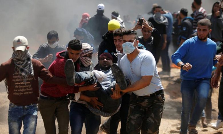 استشهاد 8 فلسطينيين جراء القصف في غزة وإصابة 3 آخرين بالرصاص الحي خلال مواجهات بالضفة 1 10313777501697047263