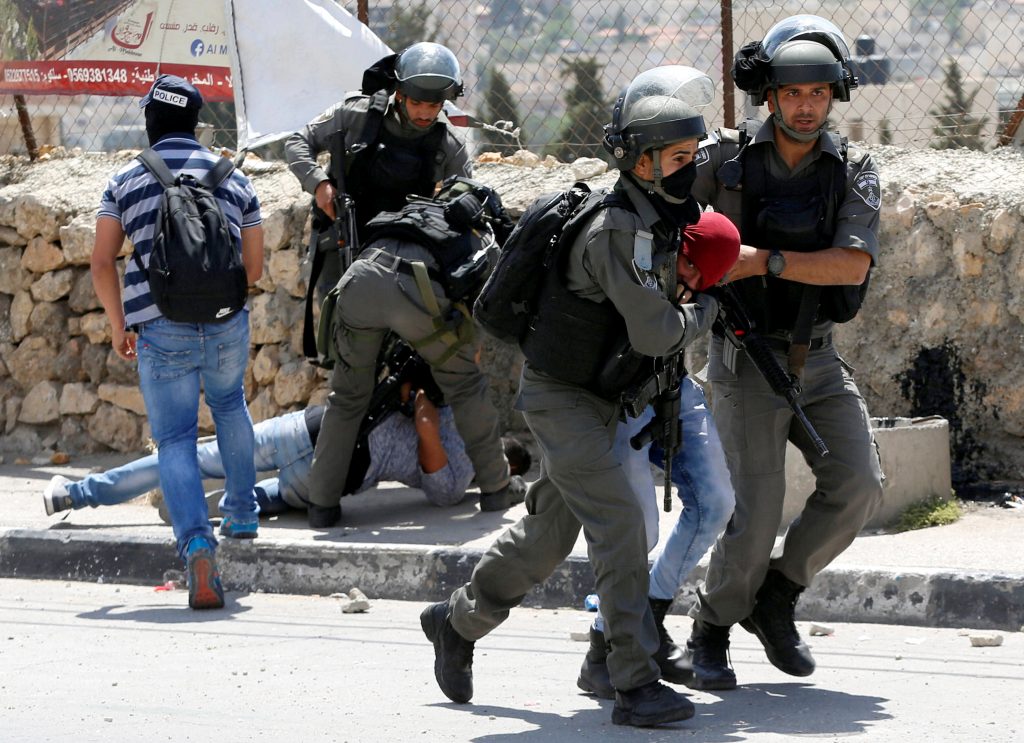 إصابة 7 فلسطينيين بالرصاص الحي خلال مواجهات مع الاحتلال الإسرائيلي شمال الضفة الغربية 1 1350544 قوات الاحتلال تعتقل متظاهرين فلسطينيين1698741723