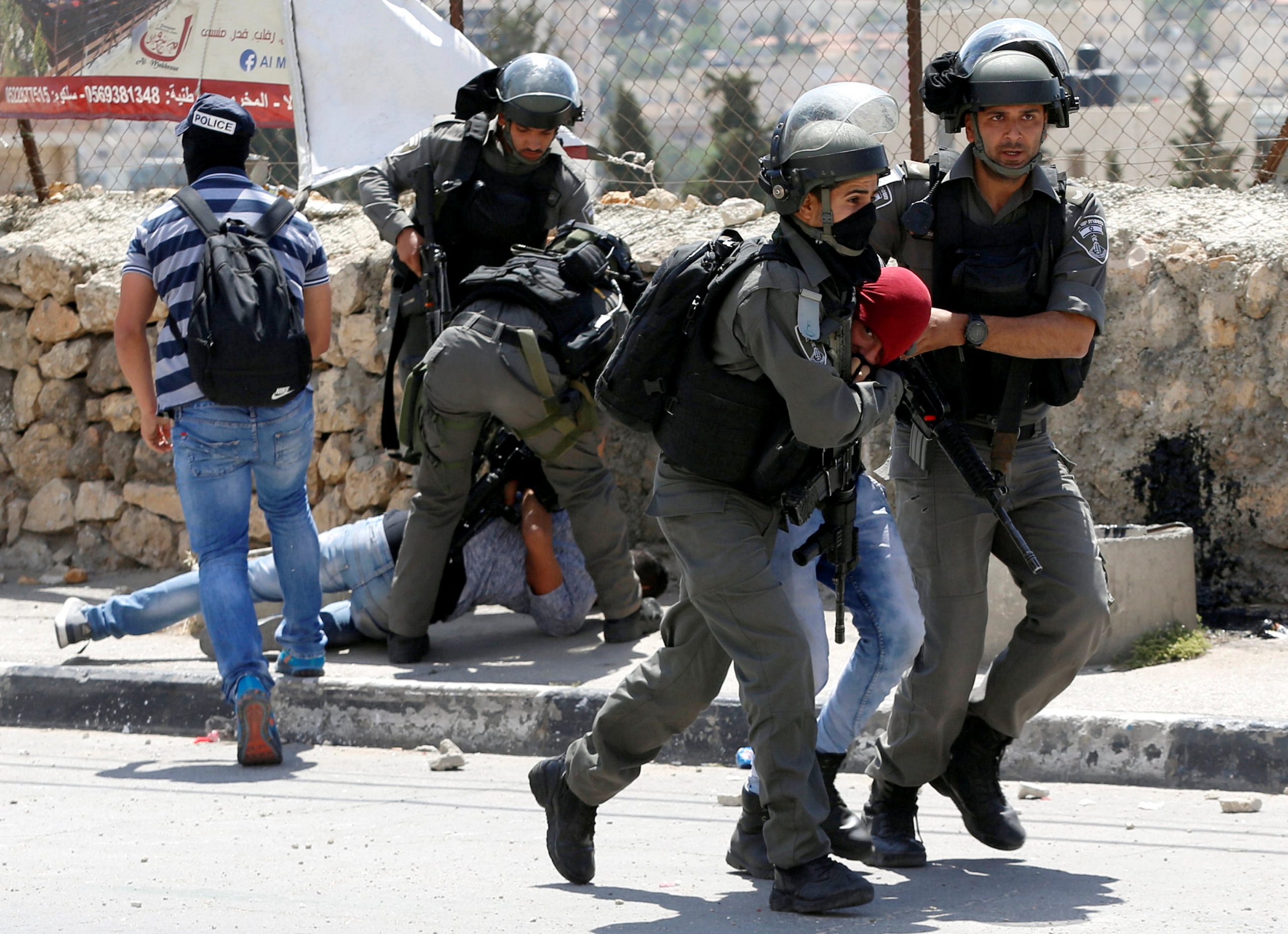 إصابة 7 فلسطينيين بالرصاص الحي خلال مواجهات مع الاحتلال الإسرائيلي شمال الضفة الغربية 1 1350544 قوات الاحتلال تعتقل متظاهرين فلسطينيين1698741723 scaled