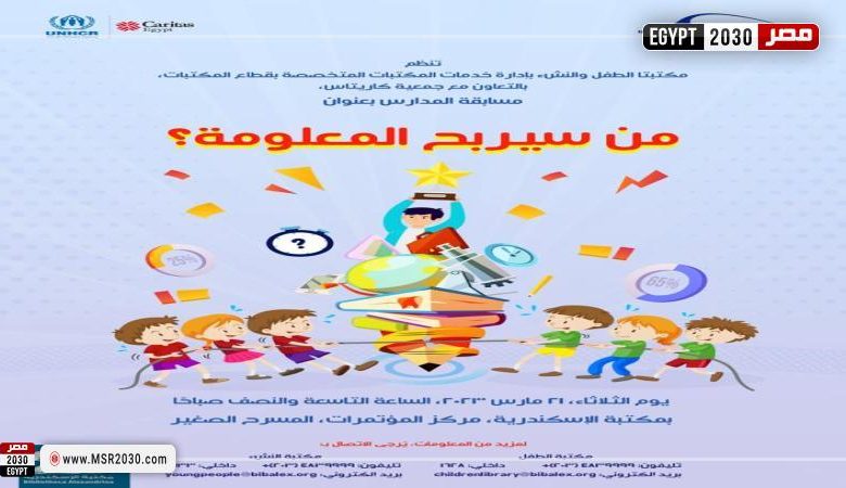 غدًا.. حفل ختام مسابقة "كليماثون" للشباب بمكتبة الإسكندرية 1 198617 W1697015763