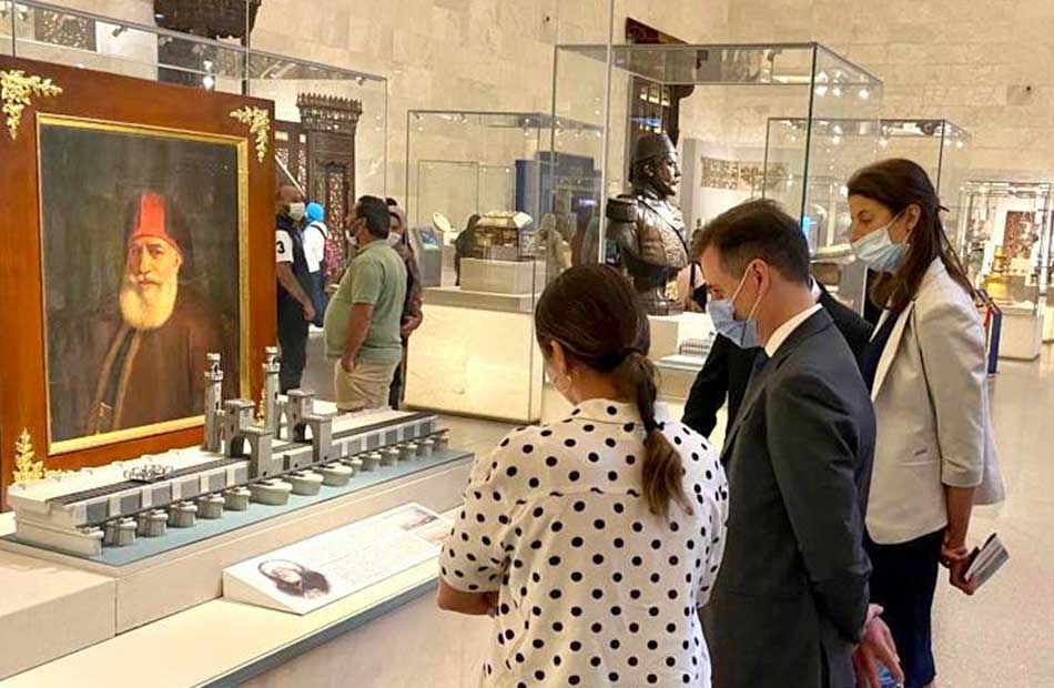 وفد رفيع من رجال الاقتصاد والخبراء يزور المتحف القومي للحضارة المصرية 1 19 2022 637883035581324958 1321696959363