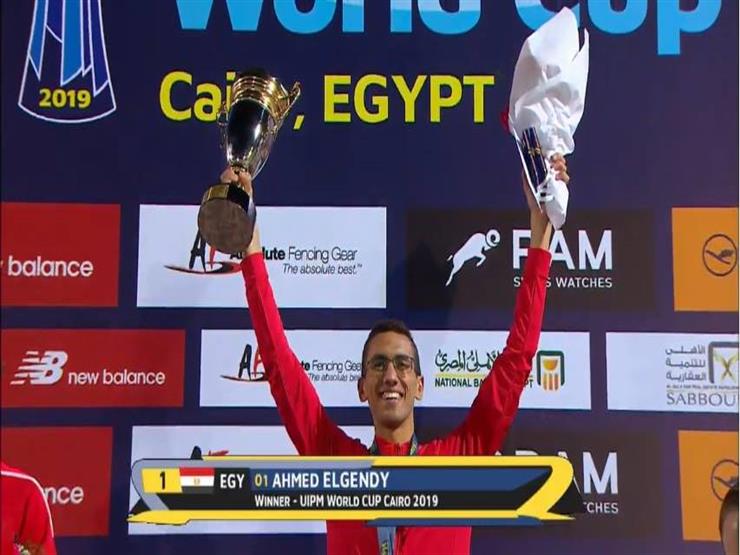 وزير الرياضة يهنئ أحمد الجندي المتوج بذهبية كأس التحدي العالمي للخماسي الحديث بإسبانيا 1 2019 3 2 22 3 3 8431696184223