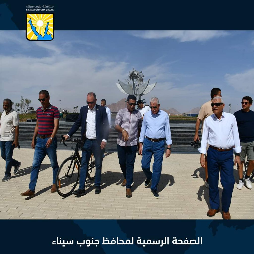 محافظ جنوب سيناء يبحث انطلاق رحلة بالدراجات الهوائية من شرم الشيخ إلى دبي لنشر الوعي البيئي 1 2022 638025647368220788 8221696859763