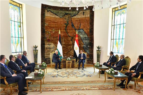 تحذير الرئيس السيسي من تصفية القضية الفلسطينية يتصدر عناوين وكالات الأنباء والصحف العربية 1 202209070857557651697894286