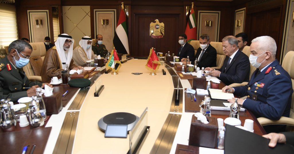 الإمارات وتركيا تبحثان جهود احتواء التصعيد في المنطقة وحماية المدنيين 1 29369507448814840801697114163