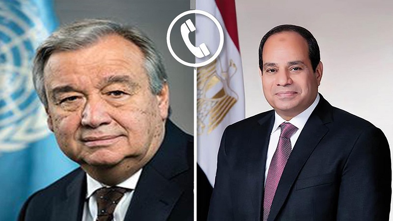 السيسي يبحث هاتفياً مع سكرتير عام الأمم المتحدة مستجدات الجهود الدبلوماسية لوقف التصعيد في غزة 1 336669391 598921765589584 6727743283622363255 n1698502384