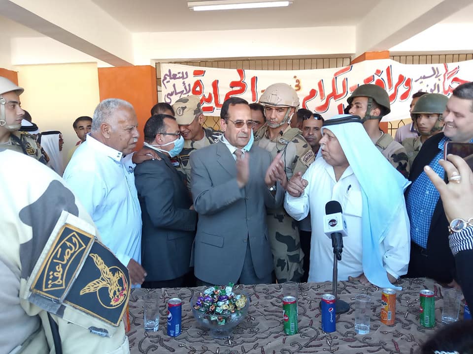 محافظ شمال سيناء يفتتح عدة مشروعات خدمية في مركز ومدينة الشيخ زويد 1 401696775345