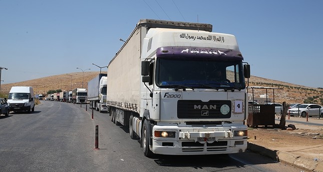 الأمم المتحدة: دخول 33 شاحنة مساعدات إلى قطاع غزة 1 645x344 1502120114311 11698654363