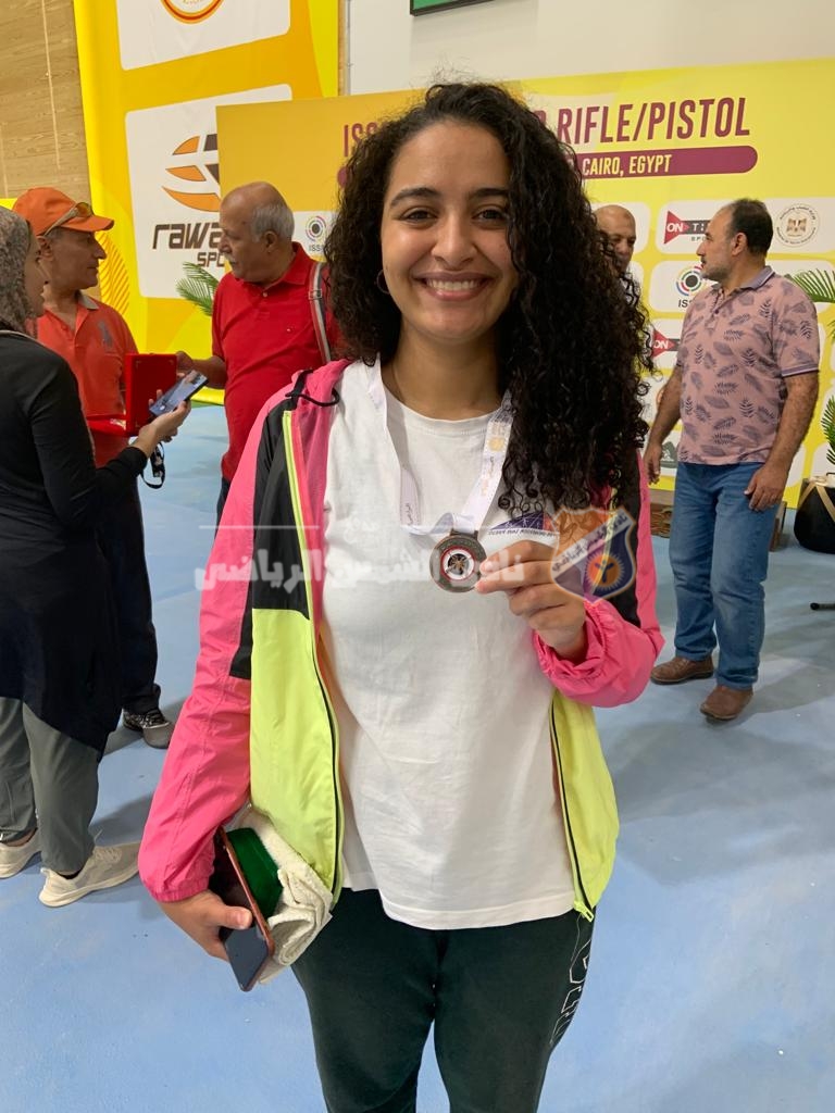 نور عباس تحصد ذهبية بالبطولة الإفريقية للرماية وتتأهل لأولمبياد باريس 1 IMG 20220820 WA00251696792863