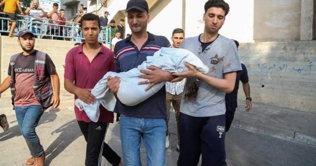 "الصحة الفلسطينية": 8306 شهداء بينهم 3457 طفلا منذ بداية العدوان الإسرائيلي على قطاع غزة 1 UTx1g1698672783