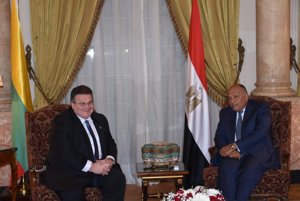 شكري ونظيره الليتواني يؤكدان .. إضافة 2 وأخيرة 1 WhatsApp Image 2019 01 23 at 51697108764