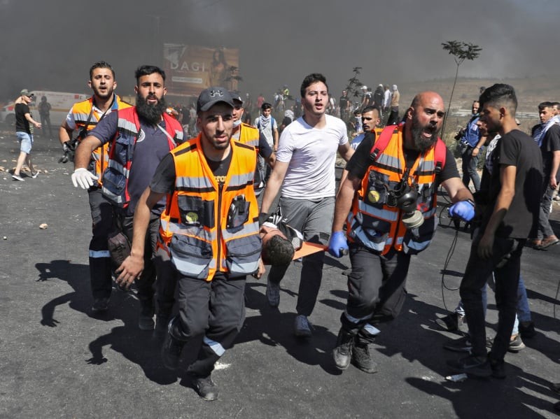 أربعة شهداء وعشرات المصابين خلال مواجهات بين الفلسطينيين والاحتلال الإسرائيلي في الضفة الغربية 1 aTSJW1697200204