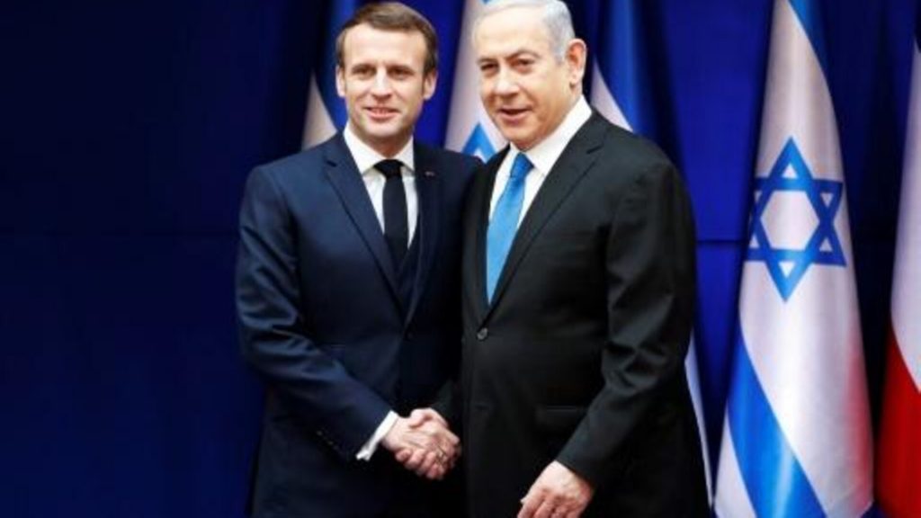الرئيس الفرنسي يؤكد "تضامنه الكامل مع إسرائيل" 1 image doc 1o52c51696869785