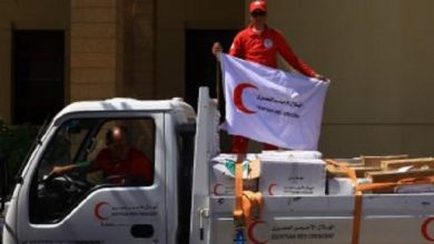 الهلال الأحمر المصري إلى غزة1697902262